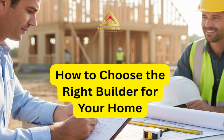How to Choose The Right Builder For  Your Home 