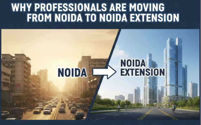 Why Professionals Are Moving from Noida to Noida Extension